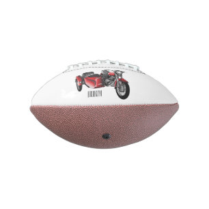 Cartoon Sidecar American Football