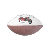 Cartoon Sidecar American Football (Gedraaid 90)