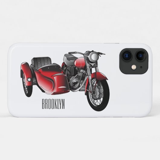 Cartoon Sidecar Case-Mate iPhone Case (Achterkant (horizontaal))