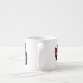 Cartoon Sidecar Espresso Kop (Achterkant)