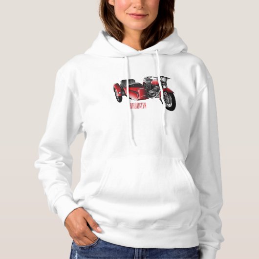Cartoon Sidecar Hoodie (Voorkant)