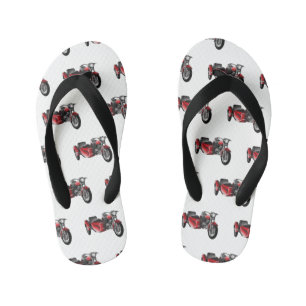 Cartoon Sidecar Kinder Teenslippers