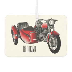 Cartoon Sidecar Luchtverfrisser