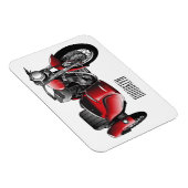 Cartoon Sidecar Magneet (Rechterzijde)