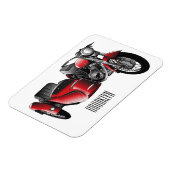 Cartoon Sidecar Magneet (Linkerzijde)
