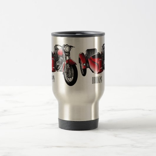 Cartoon Sidecar Reisbeker (Center)