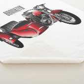 Cartoon Sidecar Sherpa Deken (3/4)