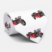 Cartoon Sidecar Stropdas (Opgerold)