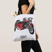 Cartoon Sidecar Tote Bag (Dichtbij)