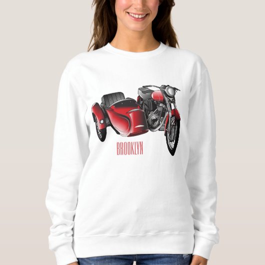 Cartoon Sidecar Trui (Voorkant)