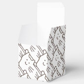 Cartoon Simple Cats Line Drawing Bedankdoosjes (Geopend)