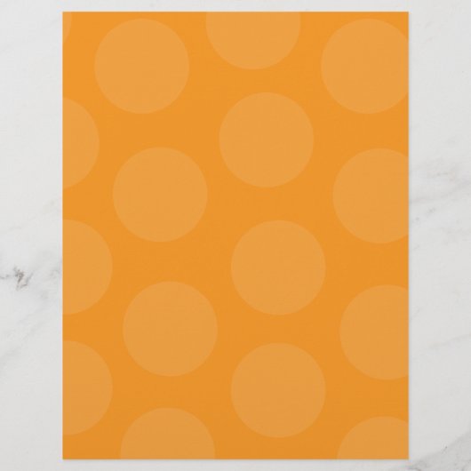 Cartoon Sinaasappel Giraffe Groene Stippen Kind Ki Gepersonaliseerd Briefhoofd (Achterkant)