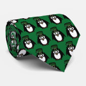 Cartoon Sint-Patrick's Day stropdas (Opgerold)