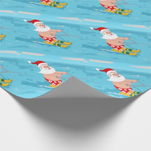 Cartoon Sinterklaas Cadeaupapier (Hoek)