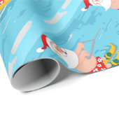 Cartoon Sinterklaas Cadeaupapier (Rol Hoek)