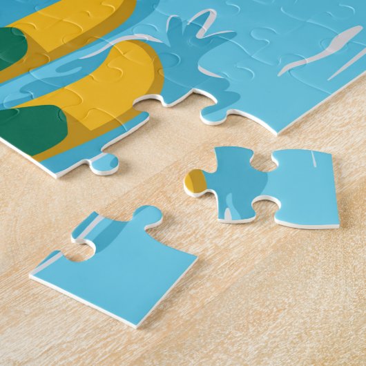 Cartoon Sinterklaas Legpuzzel (Zijkant)