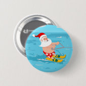 Cartoon Sinterklaas Ronde Button 5,7 Cm (Voorkant /achterkant)