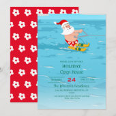 Cartoon Sinterklaas, waterzuivering Kaart (Voorkant / Achterkant)