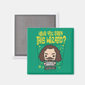 Cartoon Sirius Black Gezocht Poster Grafisch Magneet (Voorkant / Achterkant)