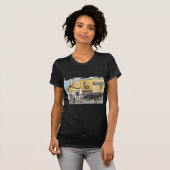 Cartoon Sketch van Roanoke's Landmark Texas Tavern T-shirt (Voorkant volledig)