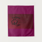 Cartoon Sketch Wandkleed (Voorkant)