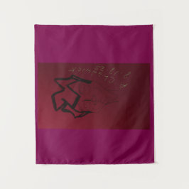 Cartoon Sketch  Wandkleed