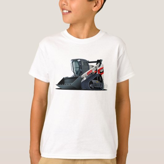 Cartoon Skid Steer T-shirt (Voorkant)