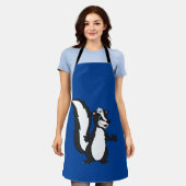 Cartoon Skunk  Schort (Gedragen)