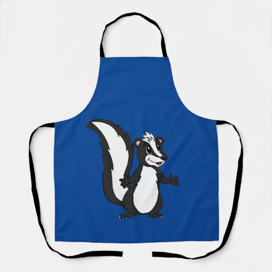 Cartoon Skunk  Schort (Voorkant)