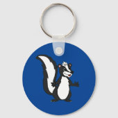Cartoon Skunk Sleutelhanger (Voorkant)