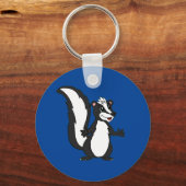 Cartoon Skunk Sleutelhanger (Voorkant)