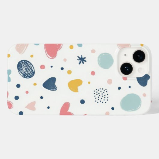 Cartoon Sky Case-Mate iPhone Case (Achterkant (horizontaal))