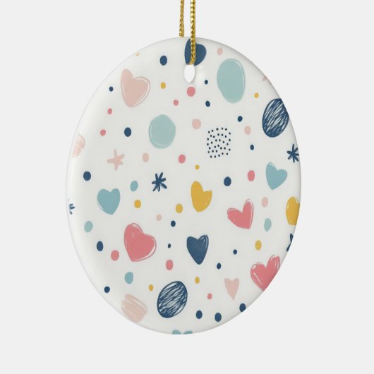  Cartoon Sky Keramisch Ornament (Rechts)