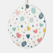  Cartoon Sky Keramisch Ornament (Links)