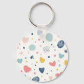 Cartoon Sky Sleutelhanger (Voorkant)