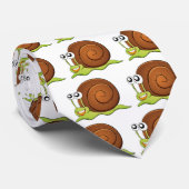 Cartoon slak stropdas (Opgerold)