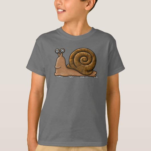 Cartoon slak t-shirt (Voorkant)