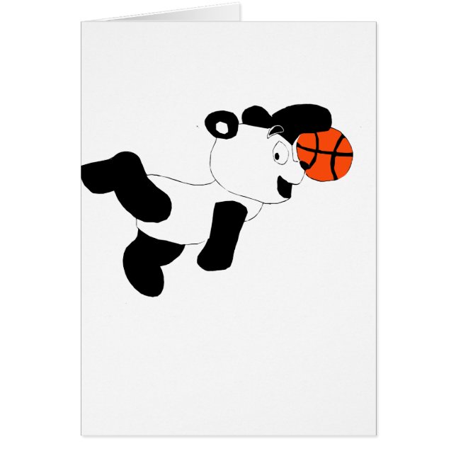 Cartoon Slam Dunking Panda (Voorkant)