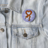 Cartoon Slang Ronde Button 5,7 Cm (In situ)