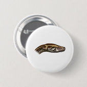 Cartoon slangenkop ronde button 5,7 cm (Voorkant /achterkant)