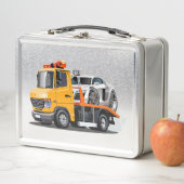 Cartoon sleepvrachtwagen (In situ)