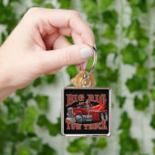 Cartoon sleepvrachtwagen sleutelhanger (Hand)