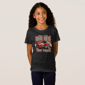 Cartoon sleepvrachtwagen t-shirt (Voorkant volledig)