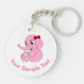 Cartoon sleutelhanger (Achterkant)