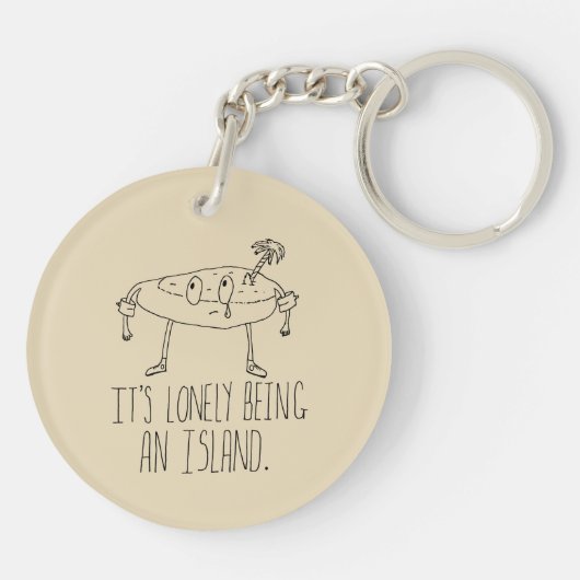 Cartoon Sleutelhanger (Achterkant)