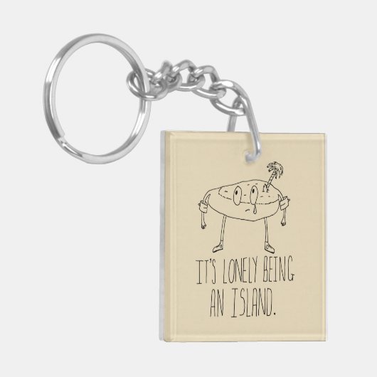 Cartoon Sleutelhanger (Voorkant Links)