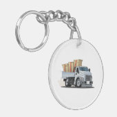 Cartoon Sleutelhanger (Voorkant Links)