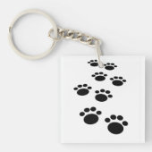 Cartoon Sleutelhanger Pet Paw Trail (voorkant)