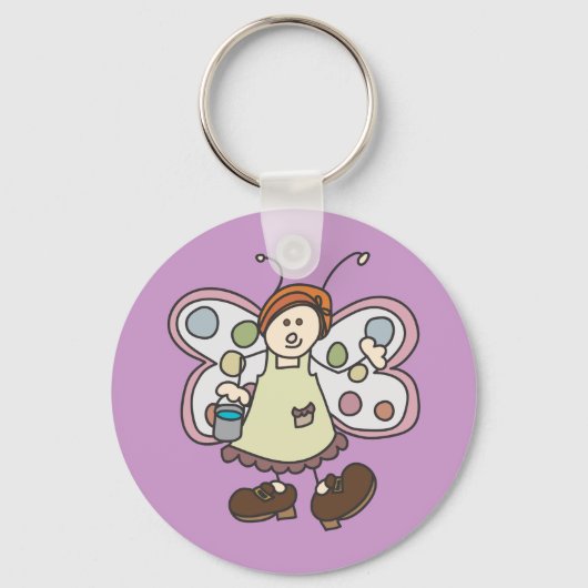 Cartoon Sleutelhanger schoonmaakdame Bug Fairy (Voorkant)
