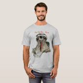 Cartoon Sloth Holiday T Shirt (Voorkant volledig)